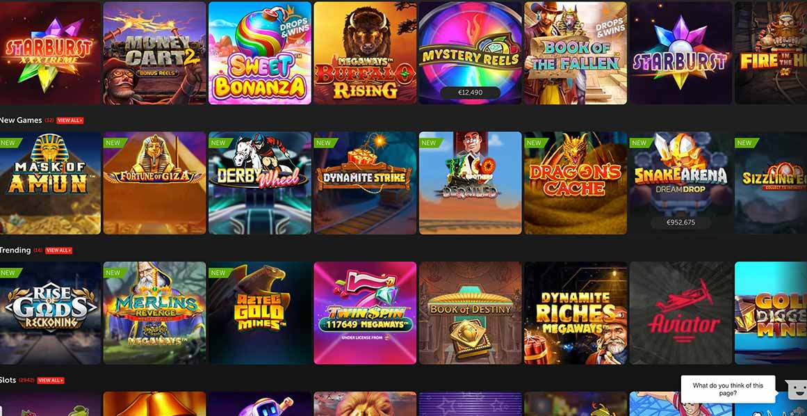 Betsafe casino games