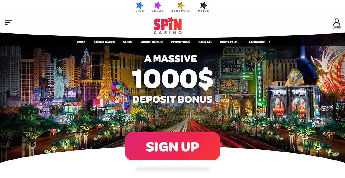 Spin Casino bonus