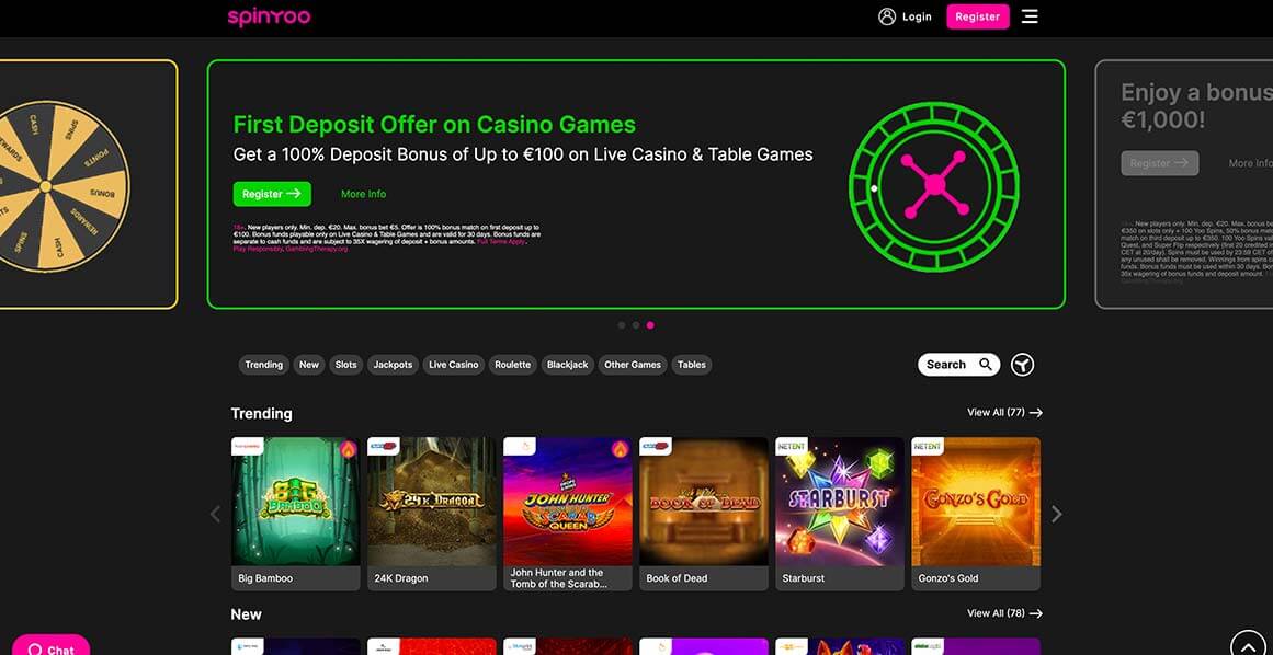 Spinyoo online Casino