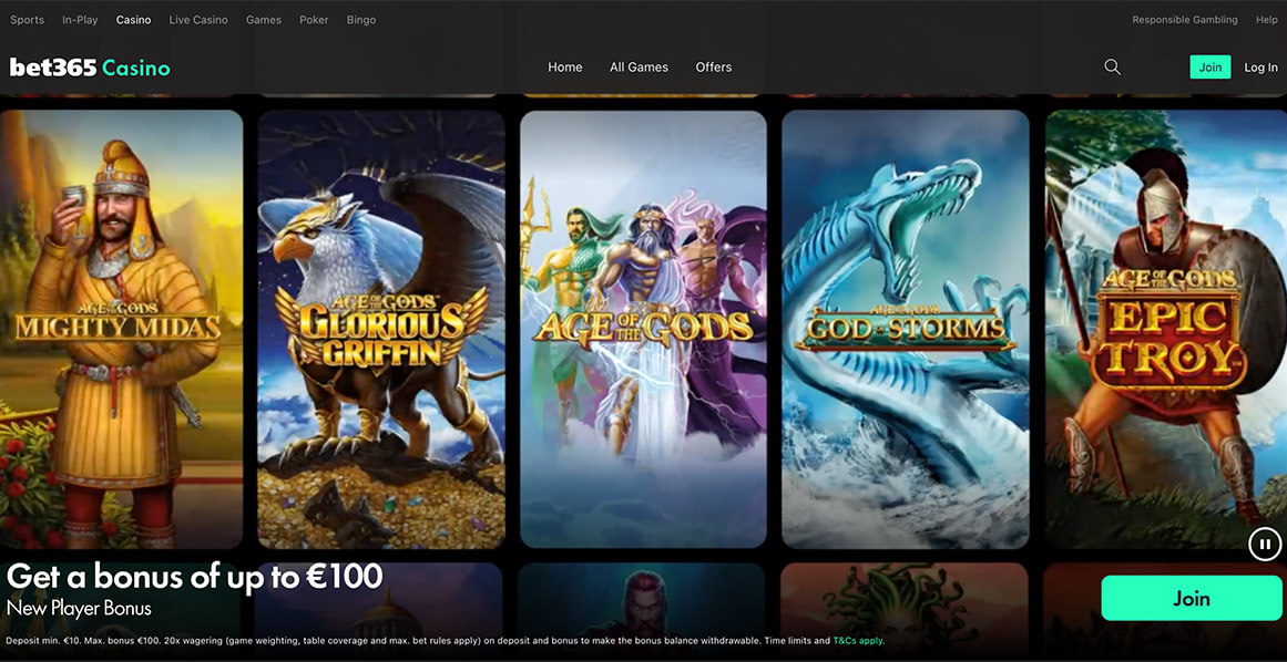 Bet365 Online Casino