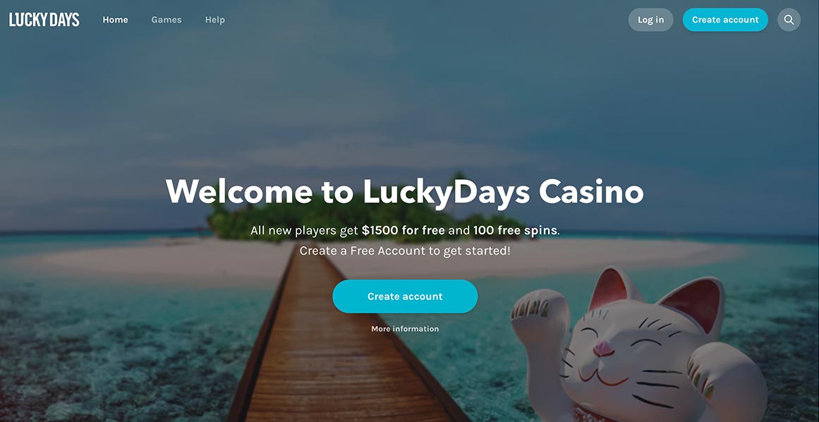 lucky days online casino