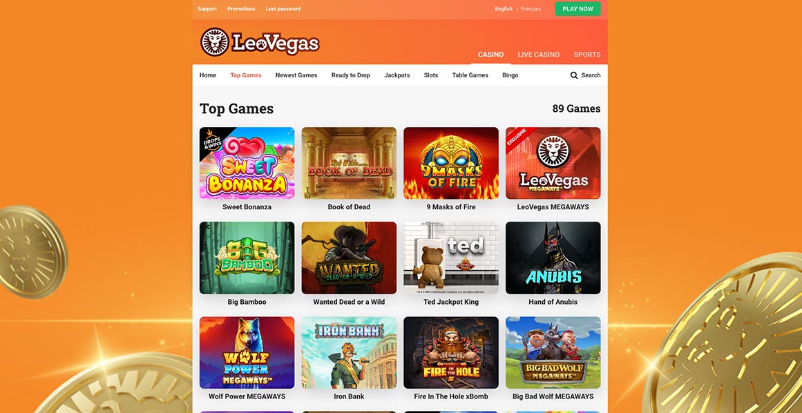 leovegas games