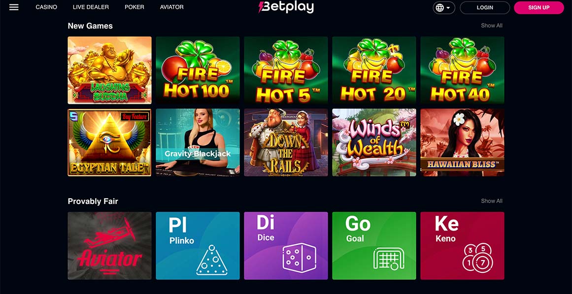 Betplay slots