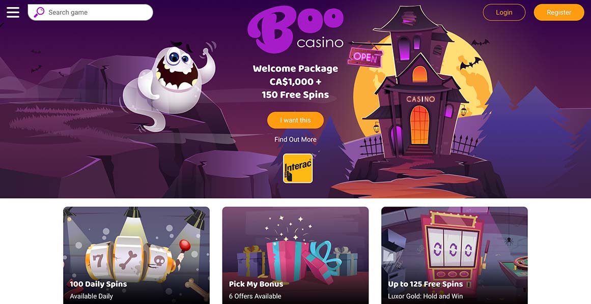 Boo Casino Welcome Bonus