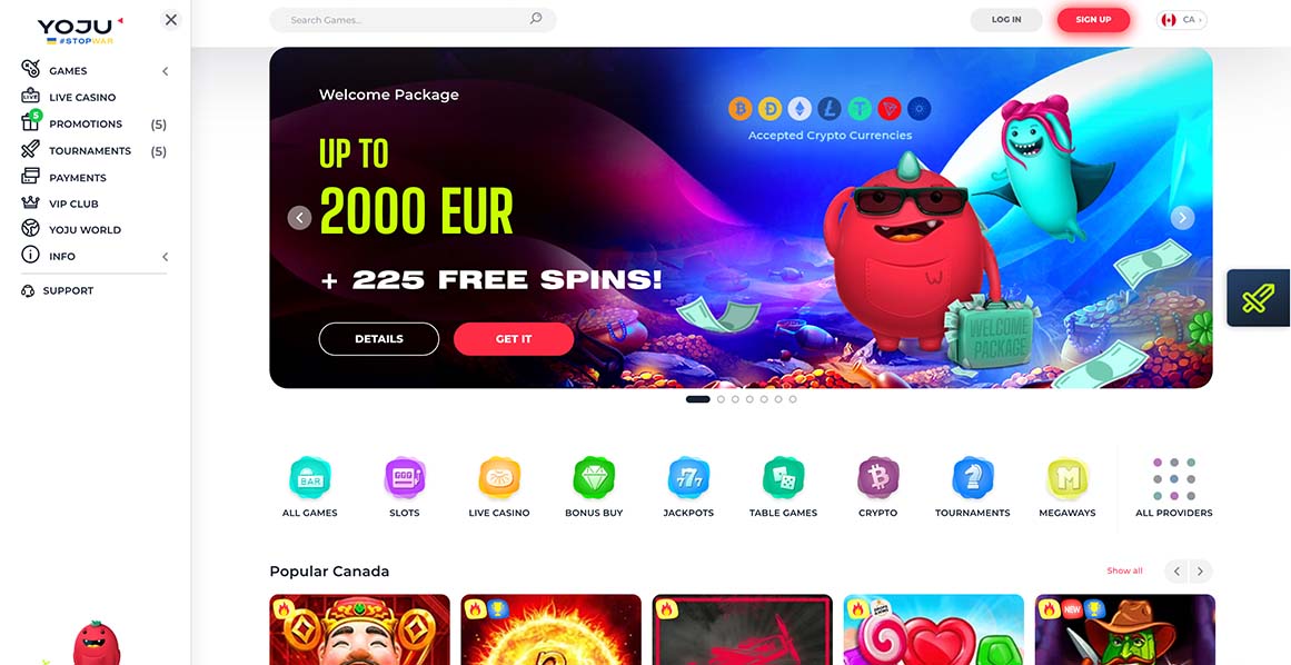 Yoju Welcome Bonus