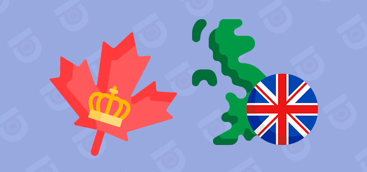 Canada and UK similarity