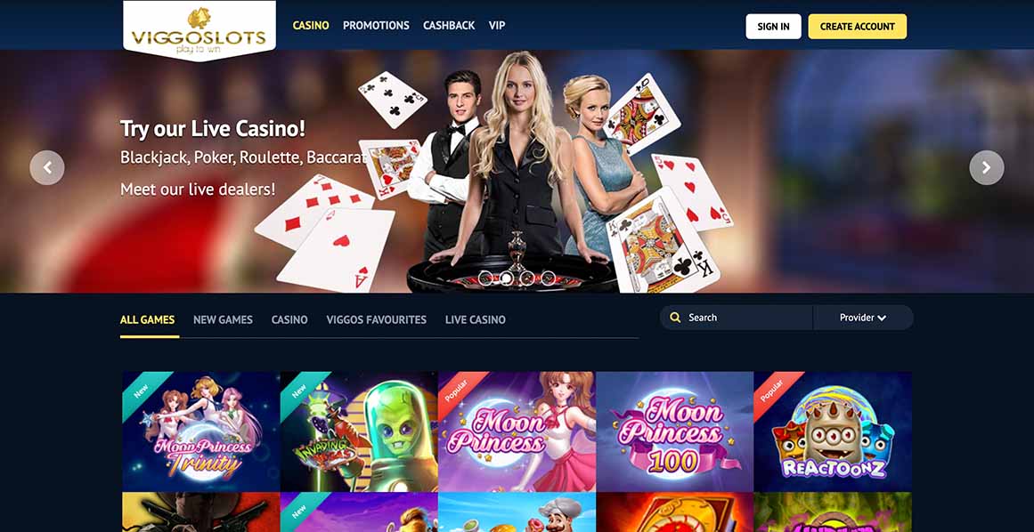 Viggoslots Welcome Bonus