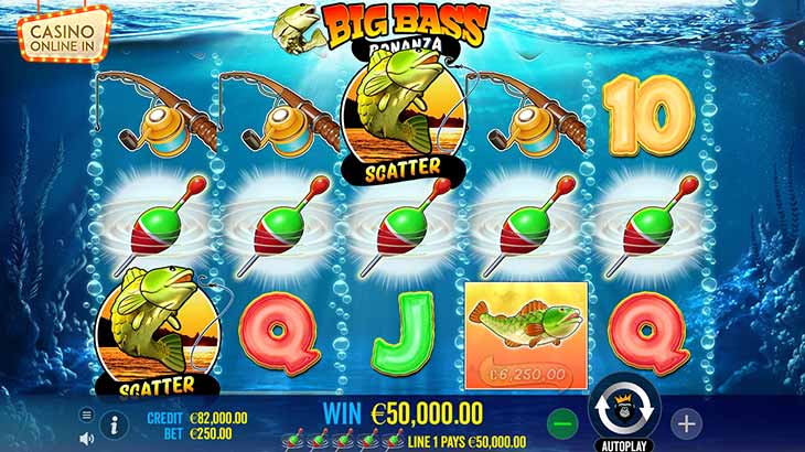 Big Bass Bonanza Gameplay