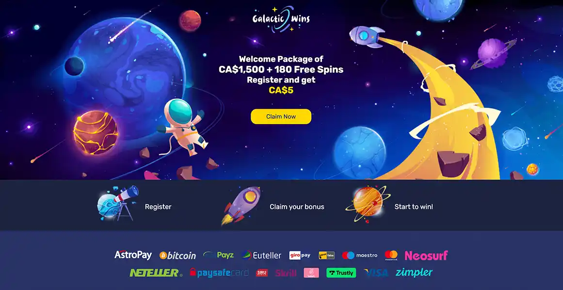 Galactic Wins Canadian Fast Casino