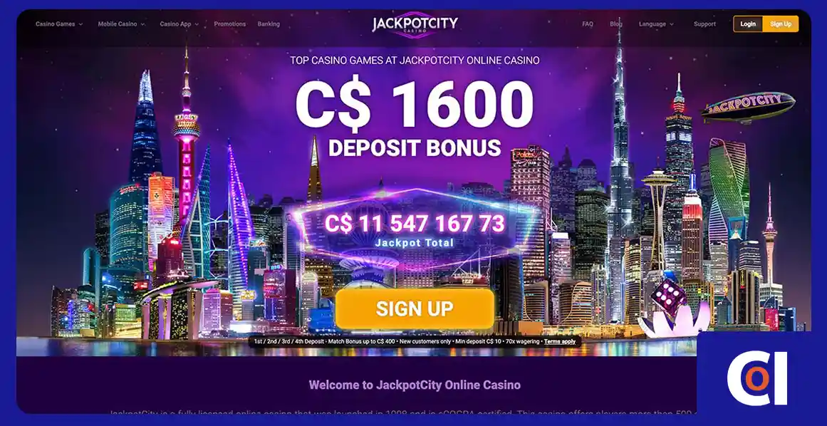 Jackpot City Casino Neosurf